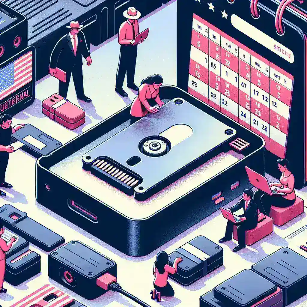 "Fast external SSDs on display, showcasing popular storage options for U.S. tech buyers after Prime Day sales."