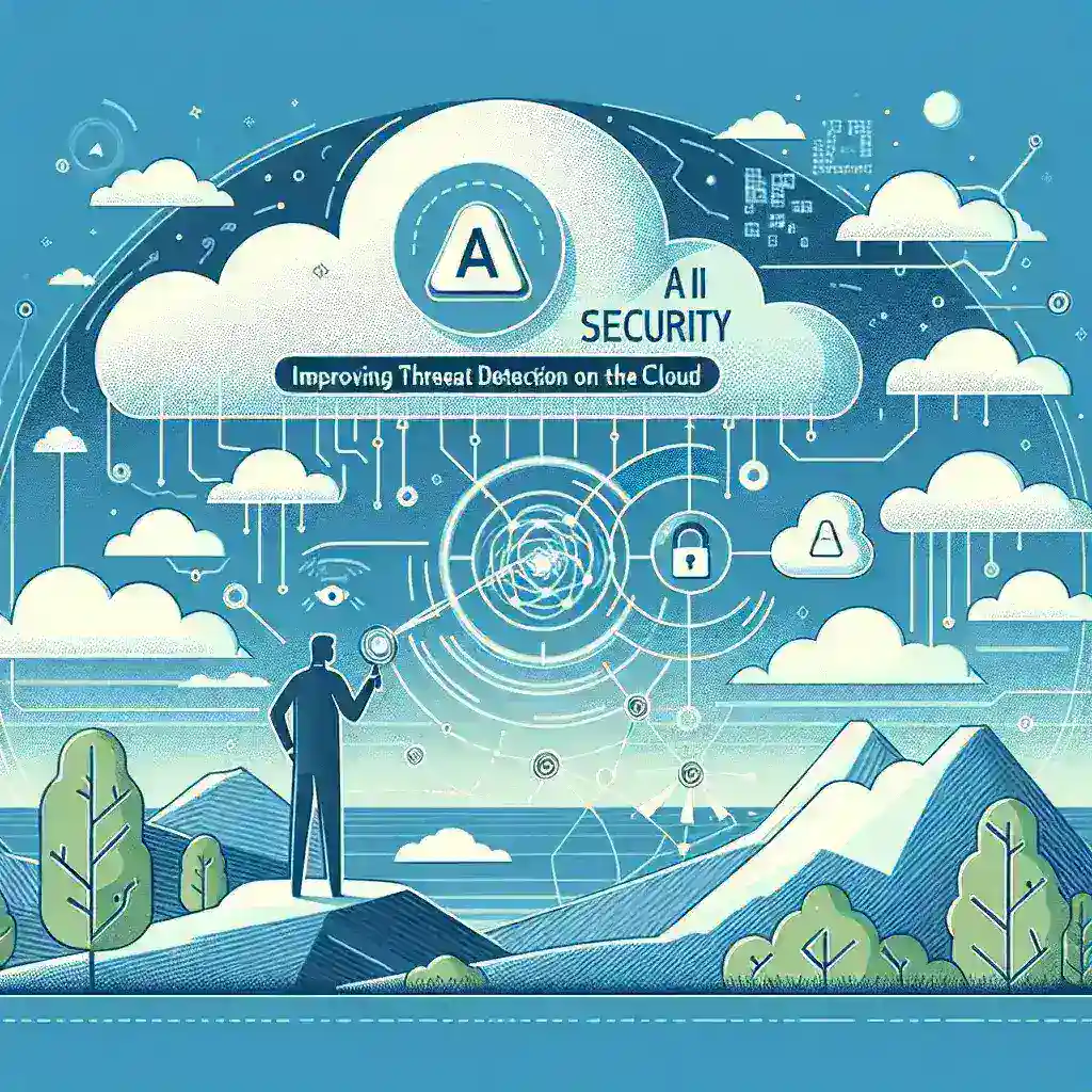 "AI-driven security system monitoring cloud infrastructure for enhanced threat detection and prevention."