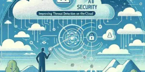 "AI-driven security system monitoring cloud infrastructure for enhanced threat detection and prevention."